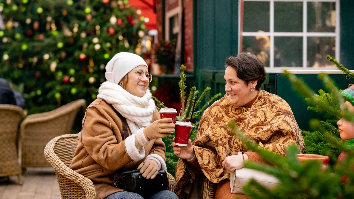 Меню на любой вкус на площадках фестиваля «Путешествие в Рождество»