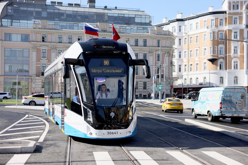 В Москву поступят еще 50 трамваев на автономном ходу