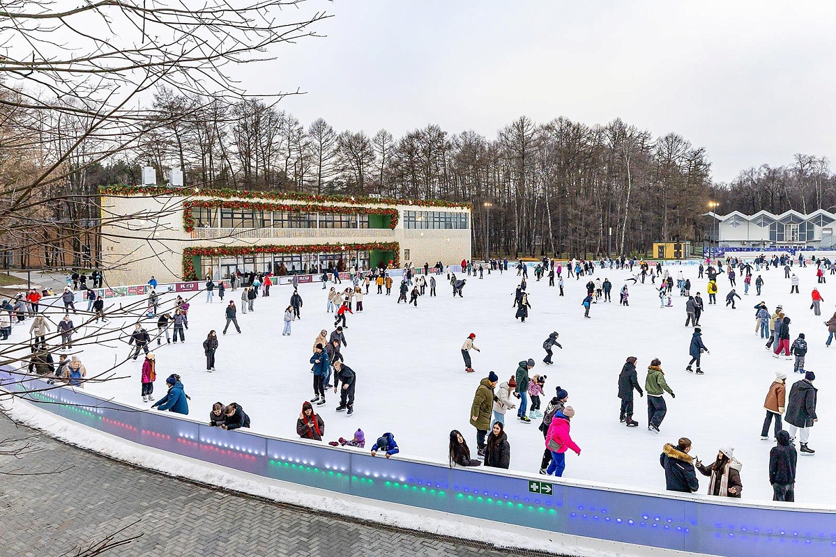 Новый в «Коломенском», легендарный в Парке Горького, любимый в «Сокольниках». Гид по каткам Москвы